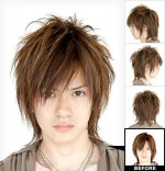 Male Japan Hair Style - Ripsta Studios